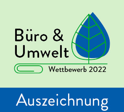 Büro und Umwelt Auszeichnung 2022